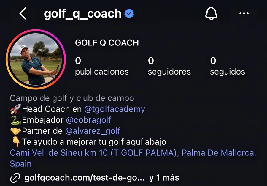 Perfil de @golf_q_coach antes